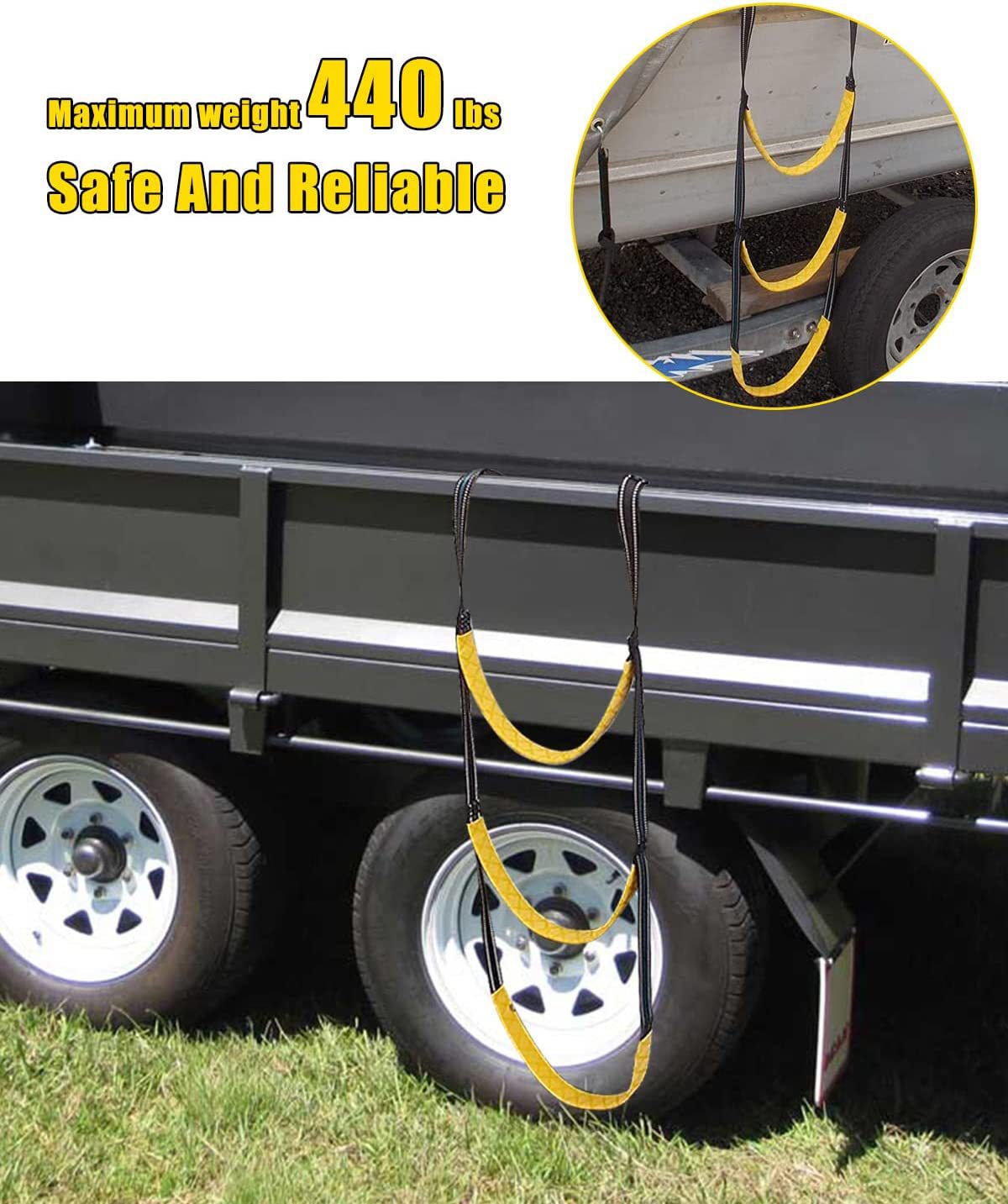 Inflatable Boat Rope Ladder Portable Rope Ladder