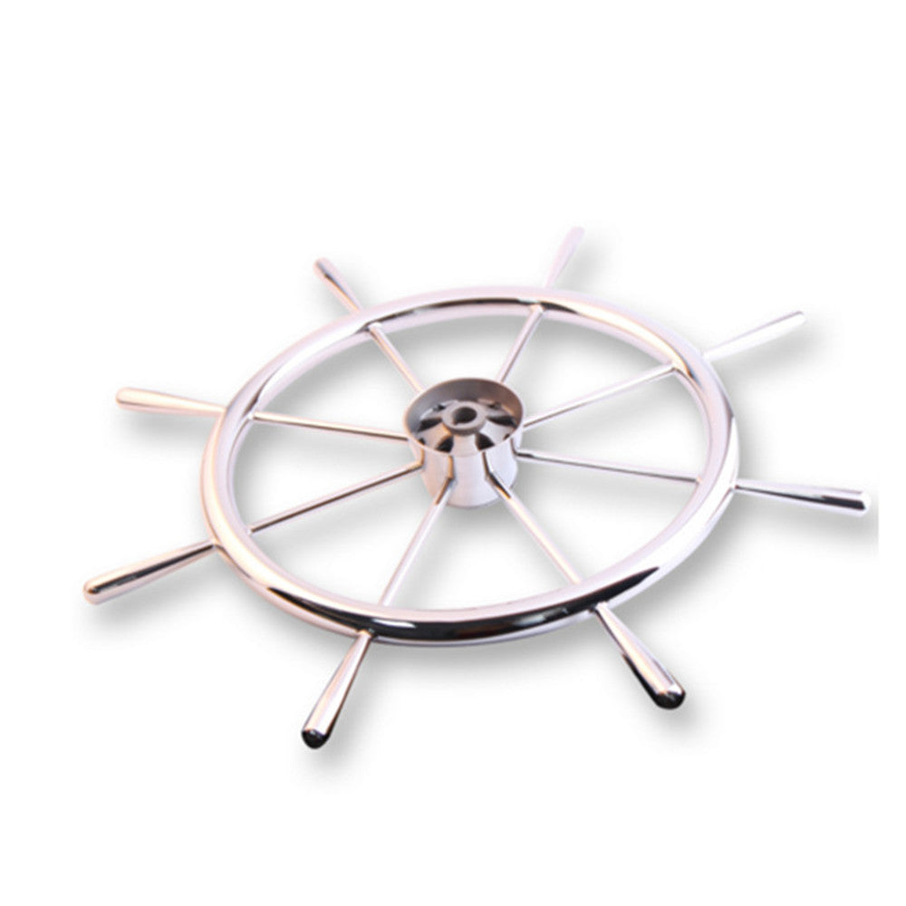 Stainless Steel Yacht Steering Wheel